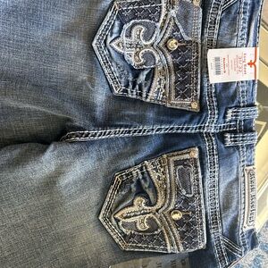 Miss Me Blue Embellished Women's Jeans